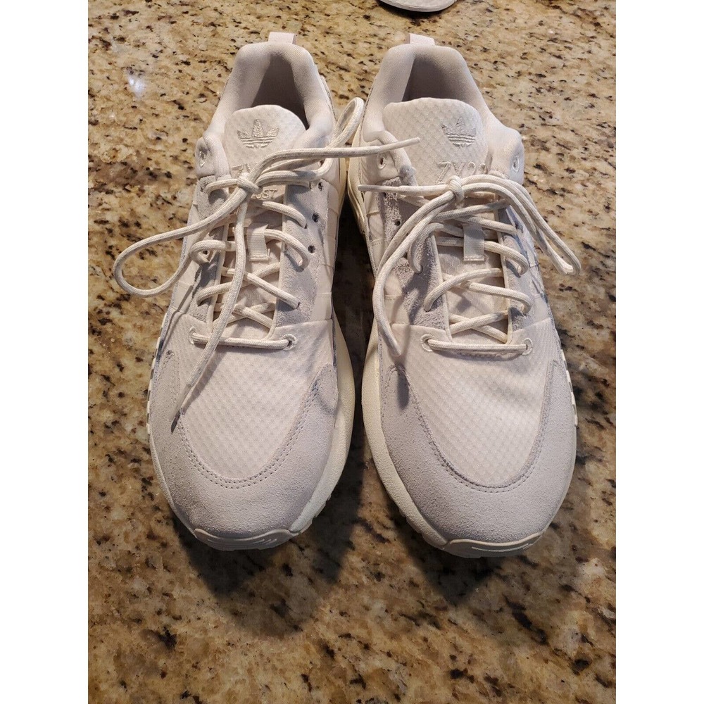 Adidas Originals ZX 22 Boost Running Shoes Cream Bliss White Mens Size 9.5